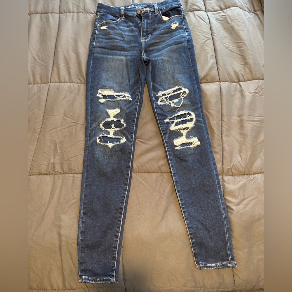 AE NEXT LEVEL curvy hi rise Jegging